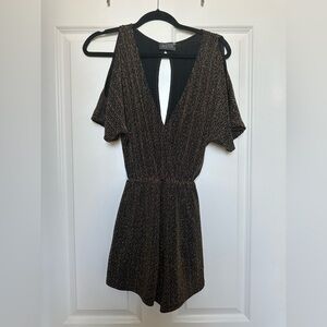 Astr Black Romper
